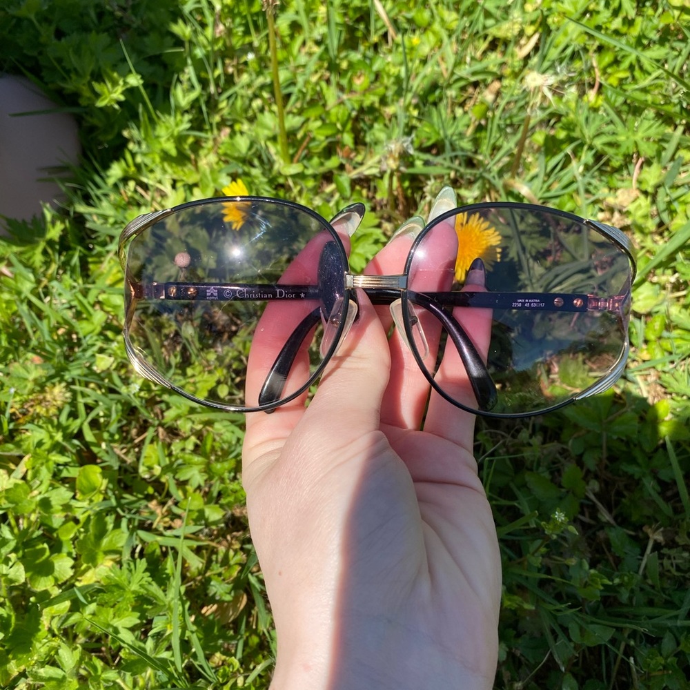 Large Dior sunglasses